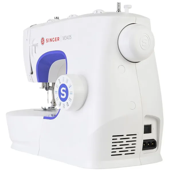 Mașină de cusut Singer M3405 Electromecanică / White photo 2
