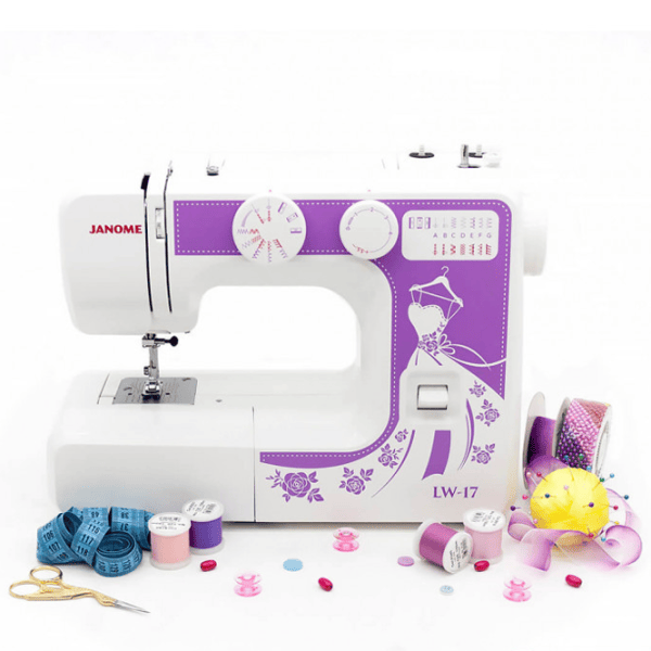 Швейная машина Janome LW-17 Электромеханическая / Белый photo 5