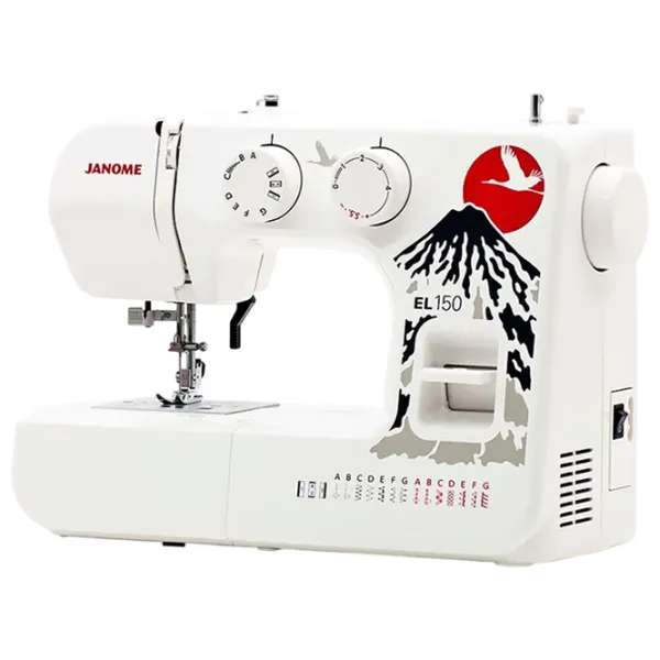 Швейная машина Janome EL-150 Электромеханическая / Белый photo 1