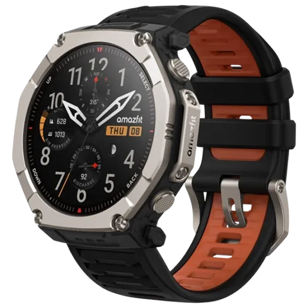 Умные часы Amazfit T-Rex Ultra 2  1.5" / 51 мм / Черный - Чёрный / W2550GL2N photo 1