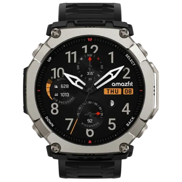 Умные часы Amazfit T-Rex Ultra 2  1.5" / 51 мм / Черный - Чёрный / W2550GL2N photo 2