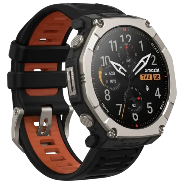 Умные часы Amazfit T-Rex Ultra 2  1.5" / 51 мм / Черный - Чёрный / W2550GL2N photo 3