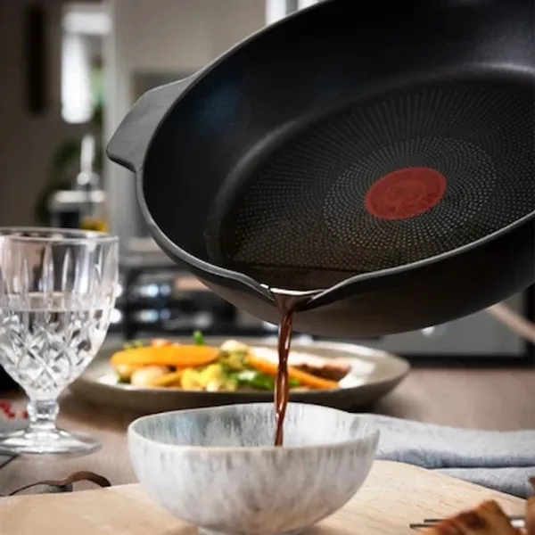 Сковорода Tefal Robusto E2490644 Универсальная / 28 см / Черный photo 4