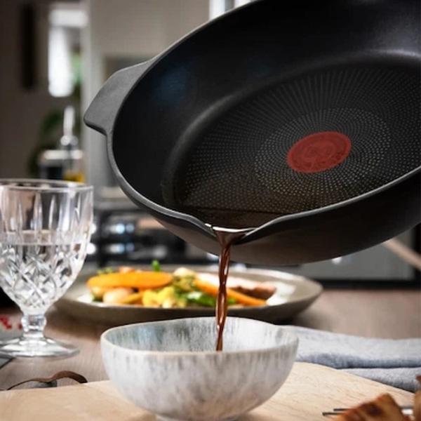 Сковорода Tefal Robusto E2490644 Универсальная / 28 см / Черный photo 4