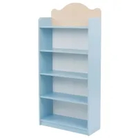 Etajeră Tisam 18826  148 x 70 x 30 cm / PAL melaminat / Blue