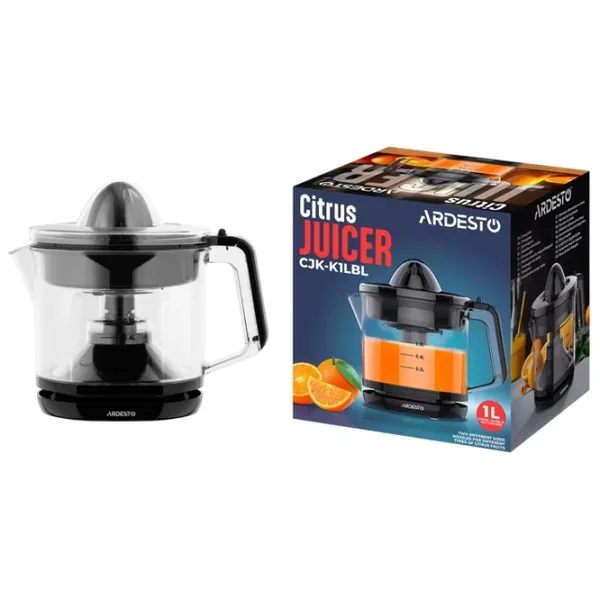 Storcator de fructe Ardesto CJK-K1LBL Pentru citrice / 40 W / Black photo 5