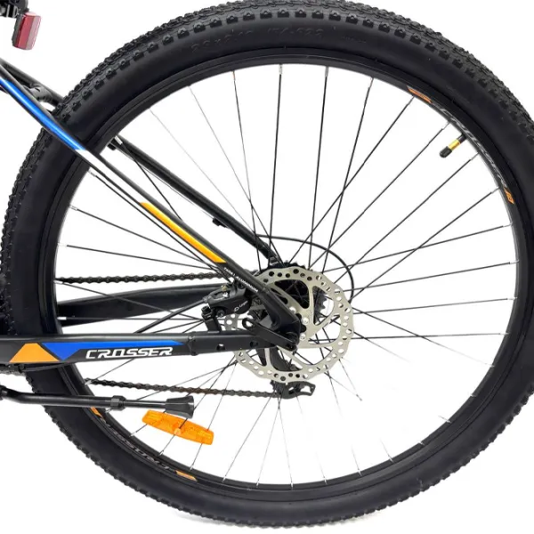 Bicicletă Crosser MT-036 29" 17" Aluminiu / Black Orange photo 11
