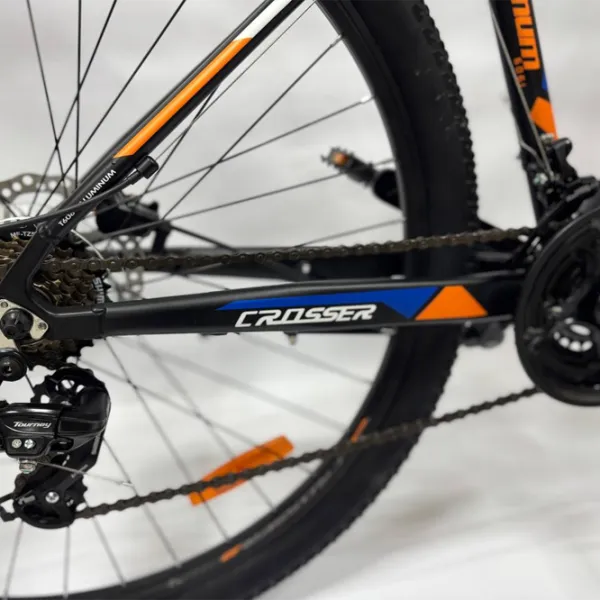 Bicicletă Crosser MT-036 29" 17" Aluminiu / Black Orange photo 13