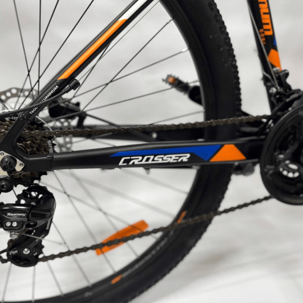 Bicicletă Crosser MT-036 29" 17" Aluminiu / Black Orange photo 13