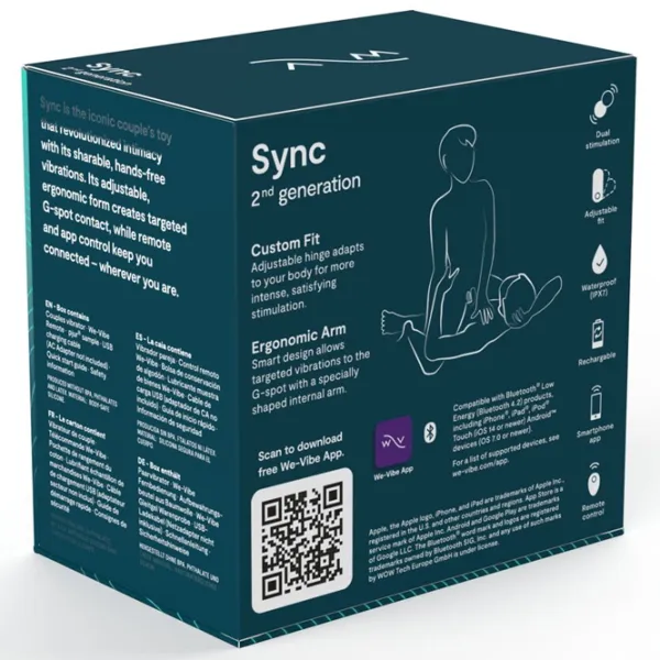 Вибратор We-Vibe Sync 2 Зеленый photo 11