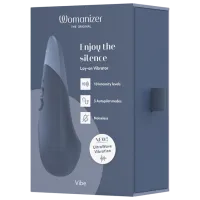 Вибратор Womanizer Vibe Тёмно-синий