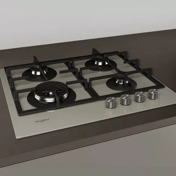 Газовая варочная панель Whirlpool GOFL 629/SH EE Нержавеющая сталь / Бежевый photo 4