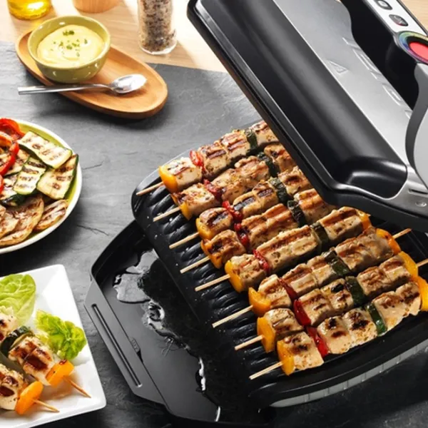Grill electric Tefal GC706D34 Contact / 2000 W / Black Inox photo 6