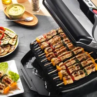 Grill electric Tefal GC706D34 Contact / 2000 W / Black Inox photo 6
