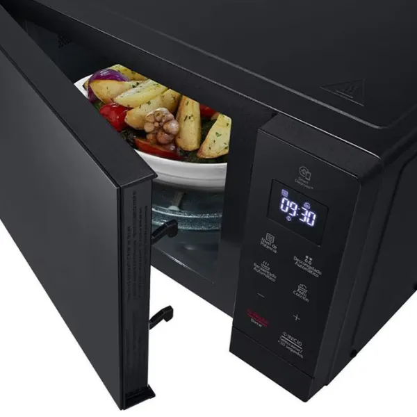 Cuptor cu microunde LG MS3032JAS Standart / 900 W / Black photo 8