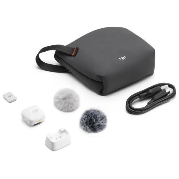 Microfon DJI Mini Transmitter Infinity White photo 6