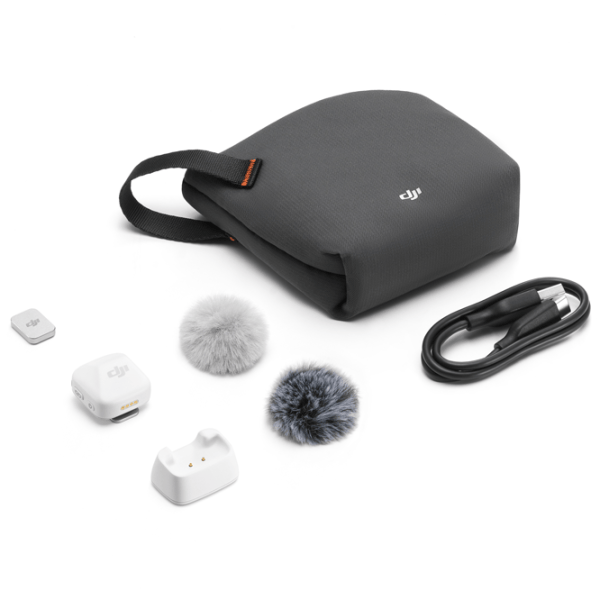 Microfon DJI Mini Transmitter Infinity White photo 6