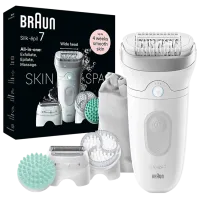 Эпилятор Braun SE7081 Сухая / Серый Белый