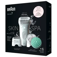 Epilator Braun SE7081 Uscată / Gray White photo 2