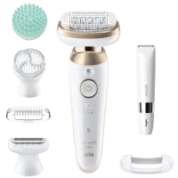 Epilator Braun SES9481 3D Umedă / Gold White