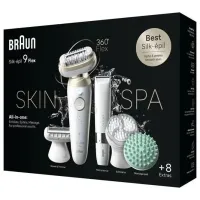 Epilator Braun SES9481 3D Umedă / Gold White photo 5