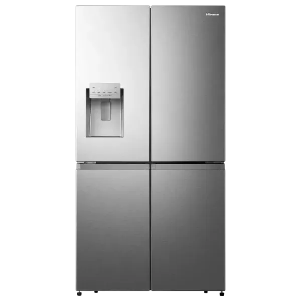 Frigider Hisense RQ760N4SASE cu congelator jos 584 l / 178.5 cm / Inox photo 1