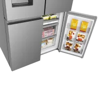 Frigider Hisense RQ760N4SASE cu congelator jos 584 l / 178.5 cm / Inox photo 2