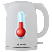 Электрочайник Gorenje K17W 1.7л / Скрытый / Белый photo 5