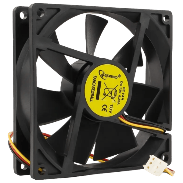Ventilator de carcasă Gembird FANCASE2/BALL Hidrodinamic / 2500 rot/min photo 1