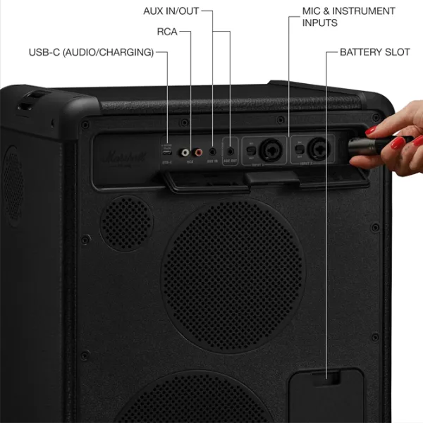 Boxă pentru Party Marshall Bromley 450  / Black photo 7