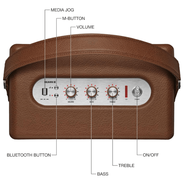 Boxă portabilă Marshall Kilburn 3 50 W/ Brown photo 6