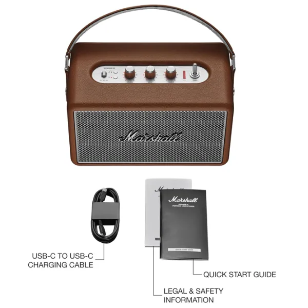 Boxă portabilă Marshall Kilburn 3 50 W/ Brown photo 7