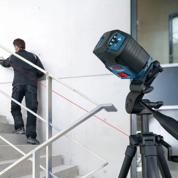 Лазерный нивелир Bosch GCL2-50 Линейный / Аккумулятор photo 5