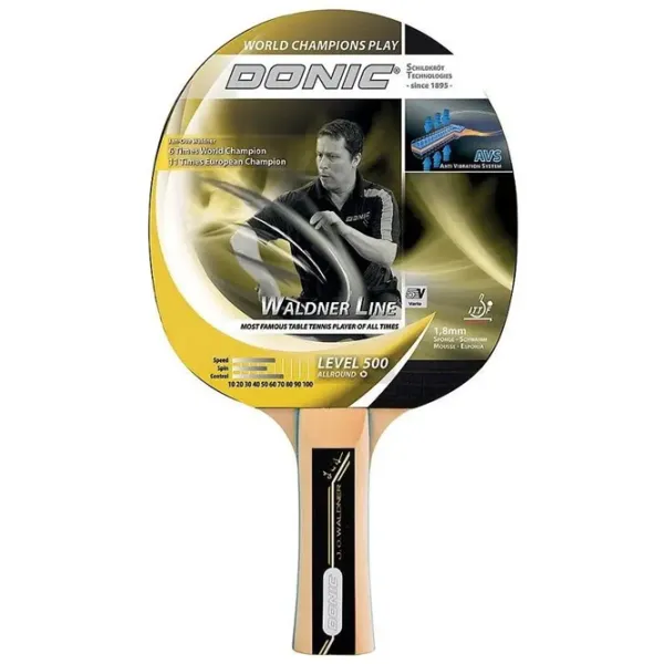 Paletă Donic Waldner 500 Pentru tenis de masă / / Cauciuc photo 1