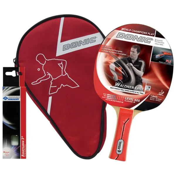 Paletă Donic Waldner SET Pentru tenis de masă / Conic / Cauciuc photo 1