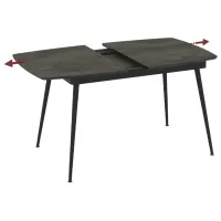 Masă de bucătărie extensibilă Magnus Yense MDF/ Irony photo 2