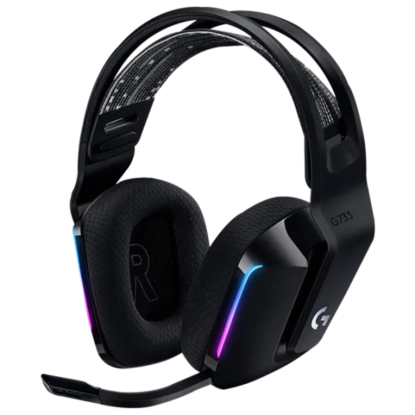 Căști Logitech G733 Black Fără fir/ Gaming photo 1