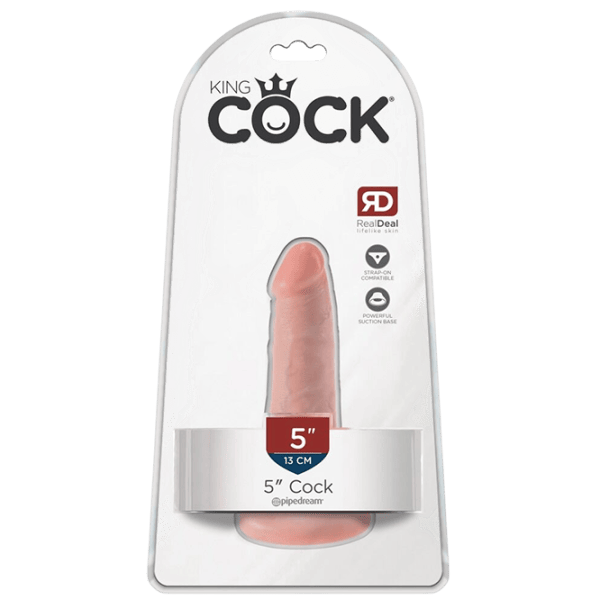 Дилдо King Cock 5" Cock (14 см) / Бежевый photo 1