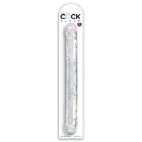 Дилдо King Cock Clear 18" Double (46 см) / Прозрачный