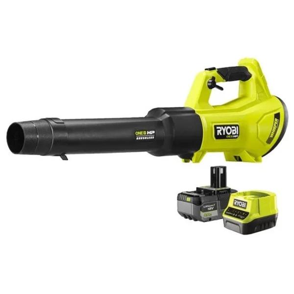 Воздуходувка Ryobi RY18BLXD-150  / Зеленый photo 1
