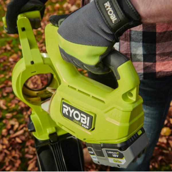 Воздуходувка Ryobi RY18BVXA-150  / Зеленый photo 3
