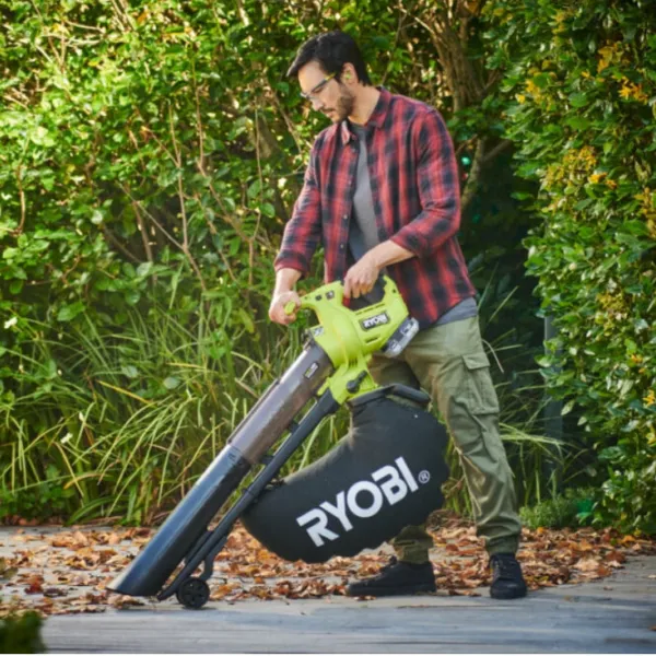 Воздуходувка Ryobi RY18BVXA-150  / Зеленый photo 6