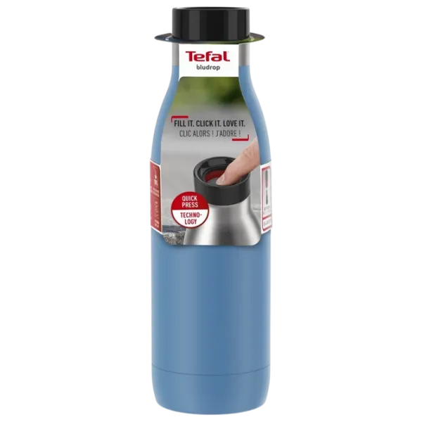 Термос Tefal Bludrop Sleeve N3110310 Синий 0.5л photo 4