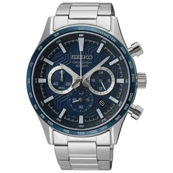 Наручные часы для мужчин Seiko SSB445P1 Кварцевый / 43 мм photo 1