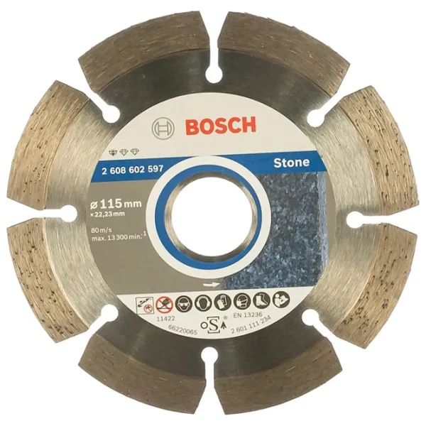 Алмазный отрезной диск Bosch 2608602597  photo 1