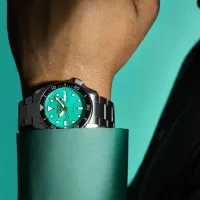 Ceas de mână pentru bărbați Seiko SRPK33K1 Mecanic / 38 mm photo 4