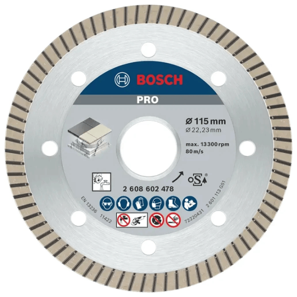 Диск алмазный сплошной Bosch 2608602478  photo 1