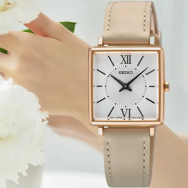 Наручные часы для женщин Seiko SWR114P1 Кварцевый / 25 мм photo 3