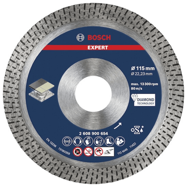 Диск алмазный сплошной Bosch 2608900654  photo 1