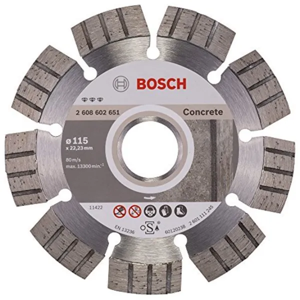 Диск алмазный сплошной Bosch 2608602651  photo 1